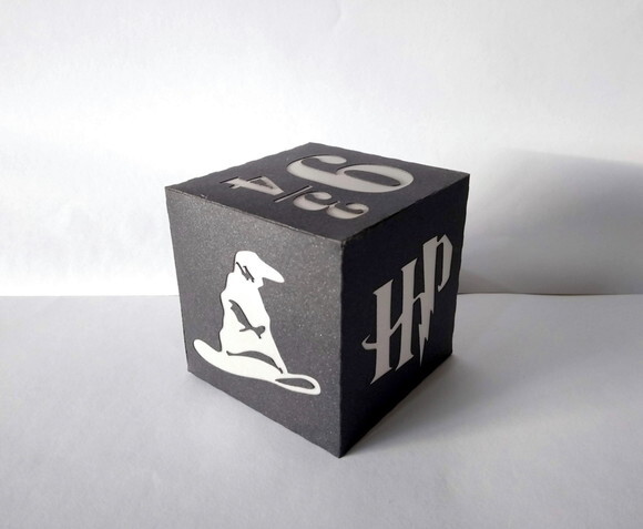 Harry Potter | Kit 05 Lanternas Cubo Decorativa