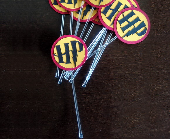 Harry Potter | Kit 20 Topper para Doces e Decoração
