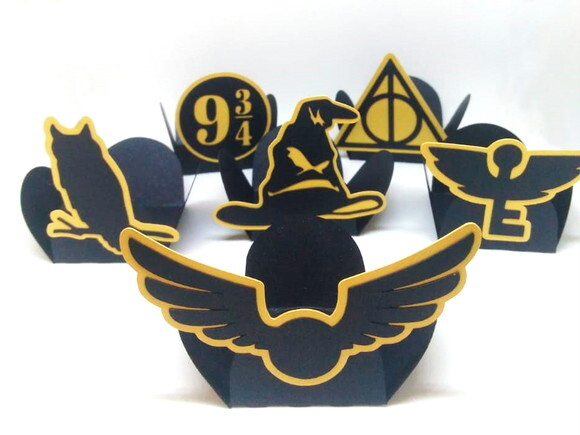 Harry Potter | Kit 30 Forminhas para Doces