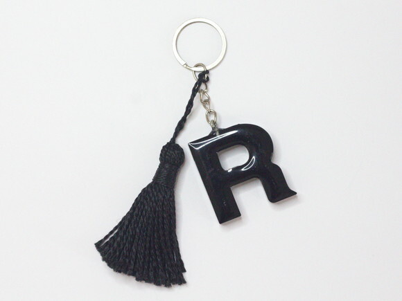 Kit 05 Chaveiros Letras Sortidas | Resina