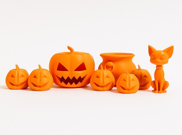 Kit Decoração Halloween | 08 Peças 100% Personalizadas