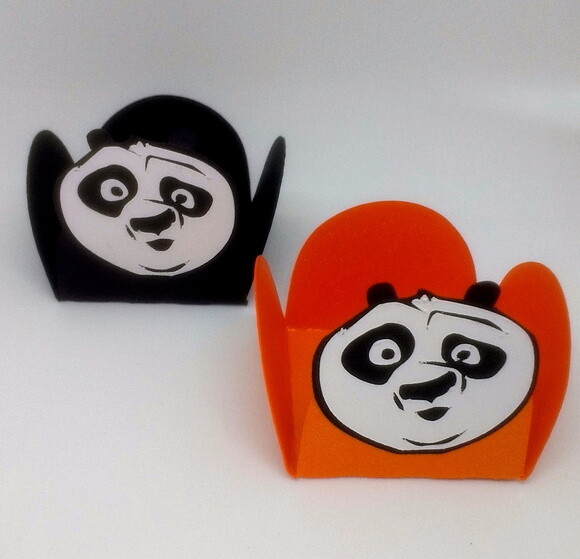 Kung Fu Panda | Kit 40 Forminhas de Doces Personalizadas