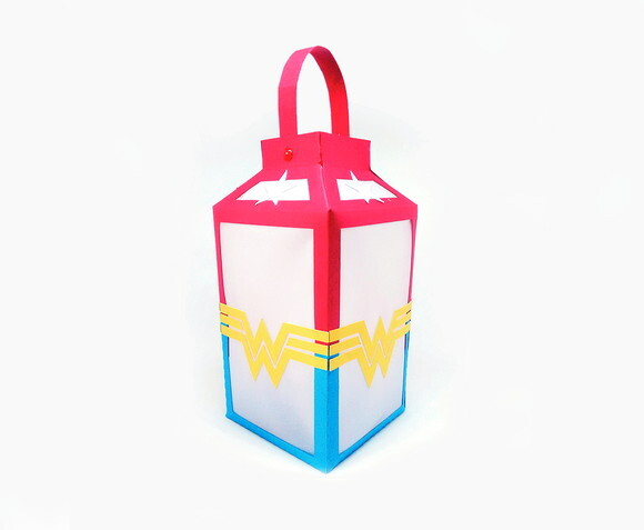 Mulher Maravilha | Kit 05 Lanternas Liga da Justiça