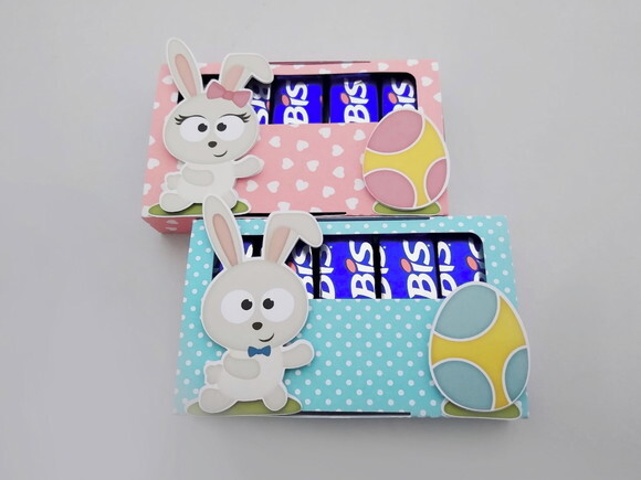 Páscoa | Kit 20 Caixas Decorativas Bis Deslizantes