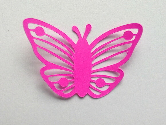 Recorte Personalizado | Borboleta Vazada de Papel Pct 50 un