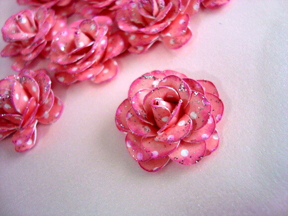 Recortes Personalizados | Kit 20 Rosas de Papel