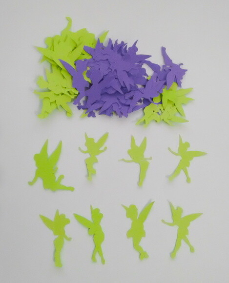 Sininho | Kit 50 Apliques/recortes Tinkerbell