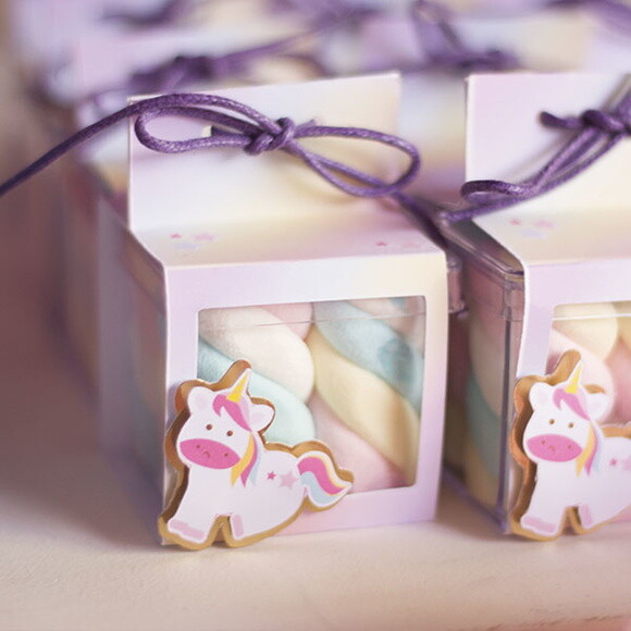 Unicórnio | Kit 25 Caixainhas para Doces