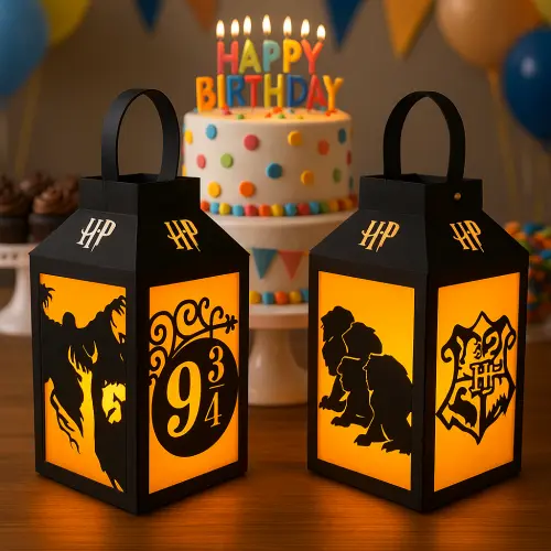 Harry Potter | Kit 10 Lanternas Decorativas para Festa Infantil