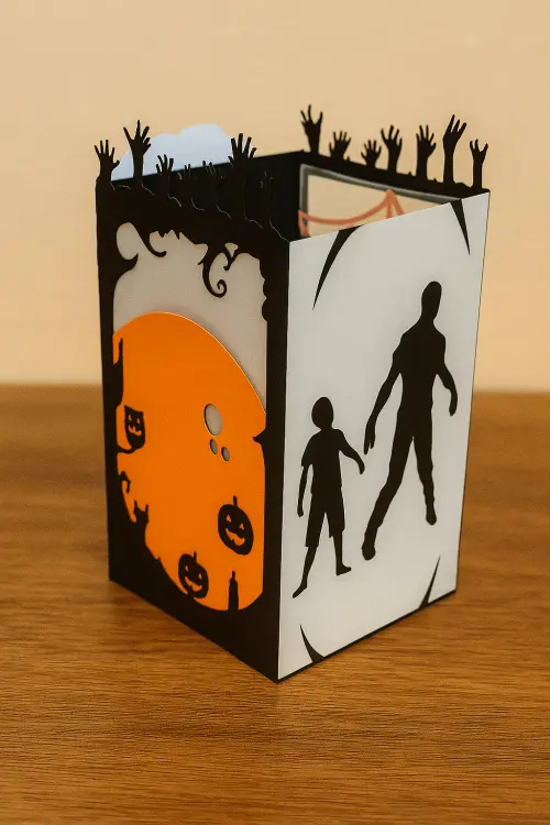 Dia das Bruxas | Kit 06 Caixas Doces e Travessuras para decoraç?