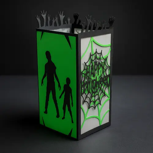 Dia das Bruxas | Kit 06 Caixas Doces e Travessuras para decoraç?