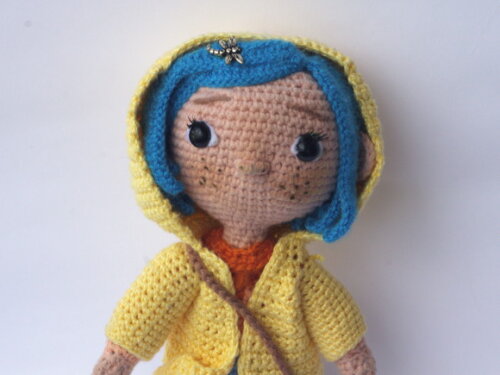 Amigurumi | Boneca Coraline