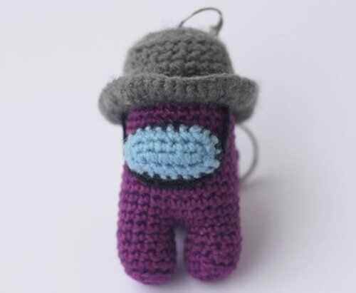 Amigurumi | Kit 02 Chaveiros Among Us