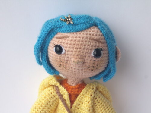 Amigurumi | Boneca Coraline