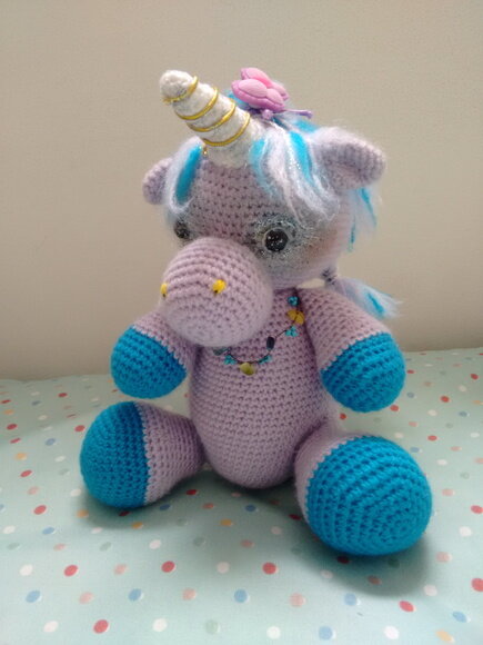 Amigurumi Unicórnio
