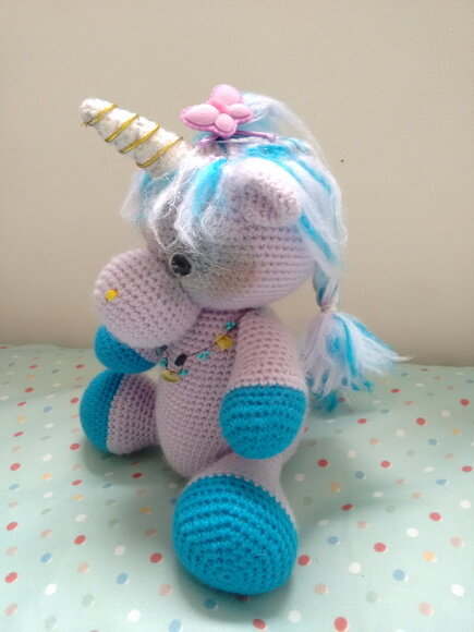 Amigurumi Unicórnio