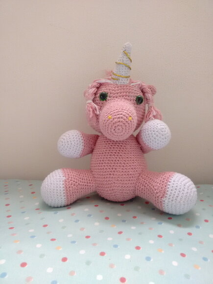 Amigurumi Unicórnio