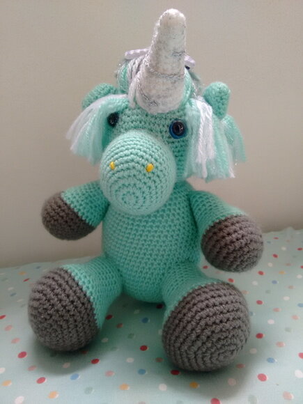 Amigurumi Unicórnio