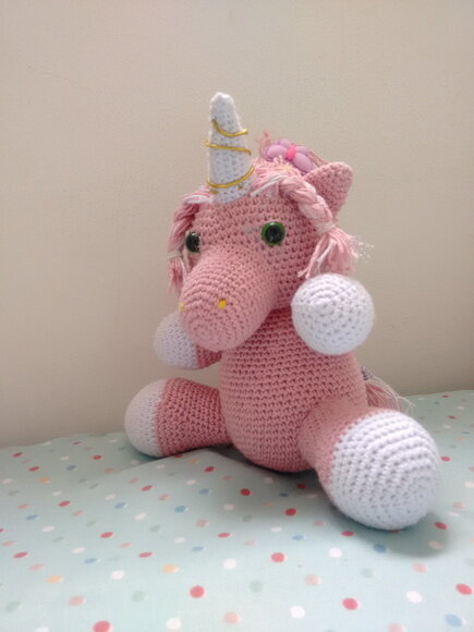 Amigurumi Unicórnio