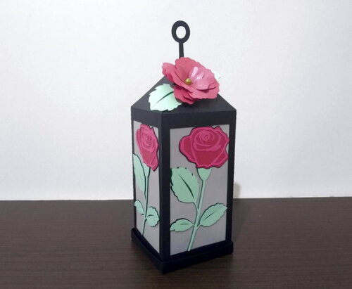 Bela e a Fera | Lanterna Decorativa para Festas