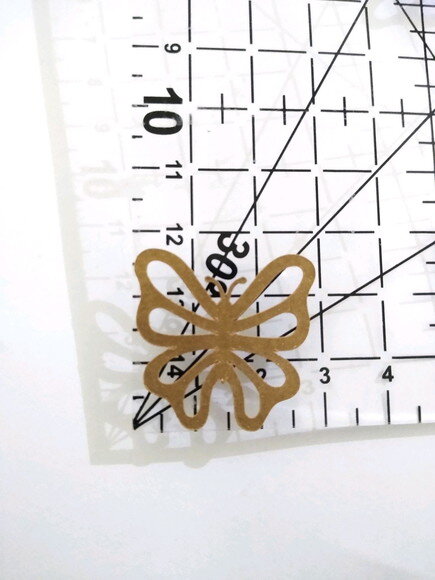 Borboleta Vazada de Papel Pct 50 un