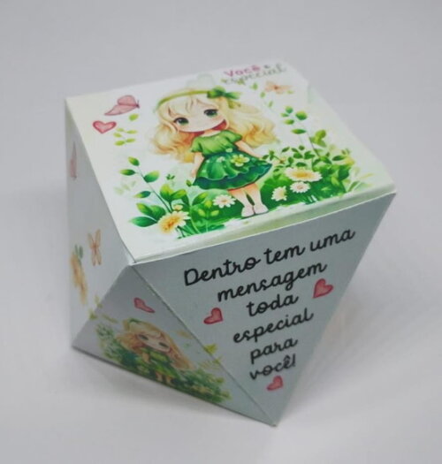 Brindes | Kit 12 Caixas Decoradas com Mensagem