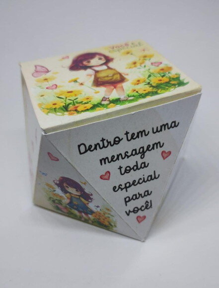 Brindes | Kit 12 Caixas Decoradas com Mensagem