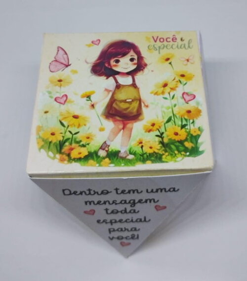 Brindes | Kit 12 Caixas Decoradas com Mensagem