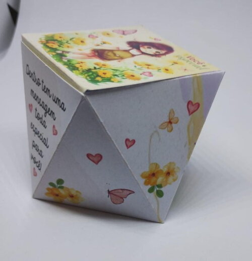 Brindes | Kit 12 Caixas Decoradas com Mensagem