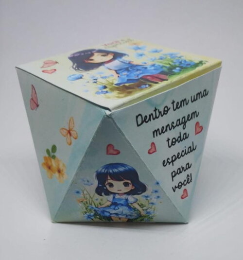 Brindes | Kit 12 Caixas Decoradas com Mensagem