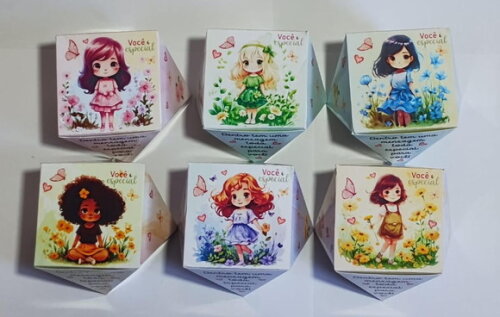 Brindes | Kit 12 Caixas Decoradas com Mensagem
