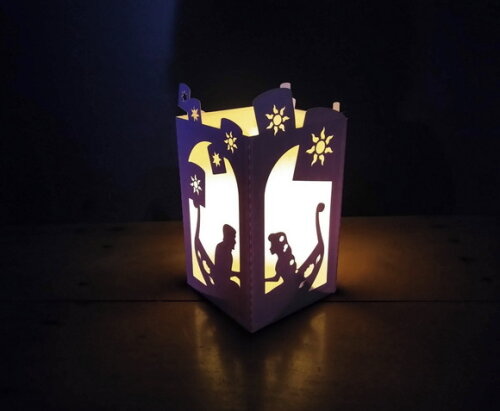 Enrolados | Kit 5 Lanternas Decorativas p/ Festa Infantil!