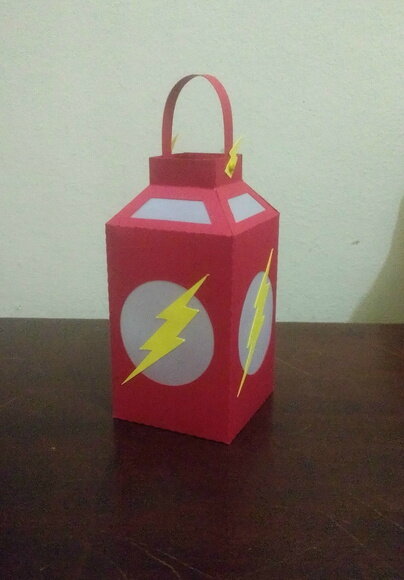Flash | Festa Infantil Liga da Justiça Kit 05 Lanternas