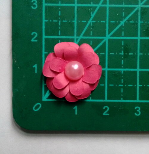Flor de Papel Pct com 15 Unidades