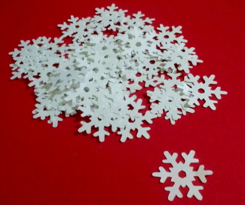 Floco de Neve | Kit com 50 Unidades
