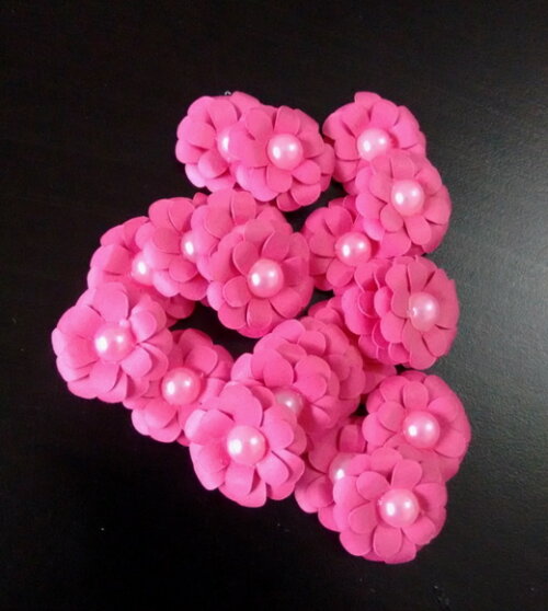 Flor de Papel Pct com 15 Unidades