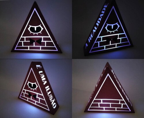 Gravity Falls - Kit 05 Lanternas Bill Furioso