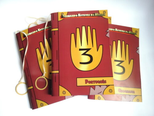 Gravity Falls | Kit 05 Cadernos Personalizados