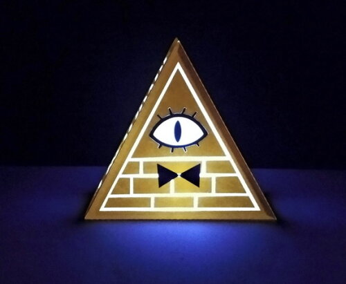 Gravity Falls | Kit 06 Lanternas Bill Cypher