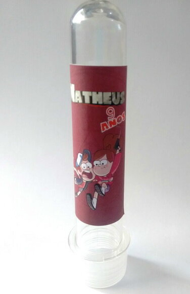 Gravity Falls | Kit 20 Adesivos Tubete Personalizado