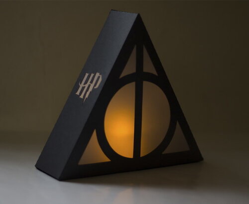 Harry Potter | Kit 10 Reliquias da Morte Lanterna Decorativa