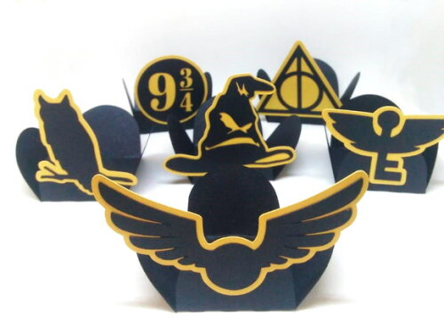 Harry Potter | Kit 30 Forminhas para Doces