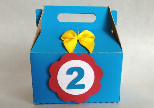 Kit 05 Caixas Personalizadas para Doces