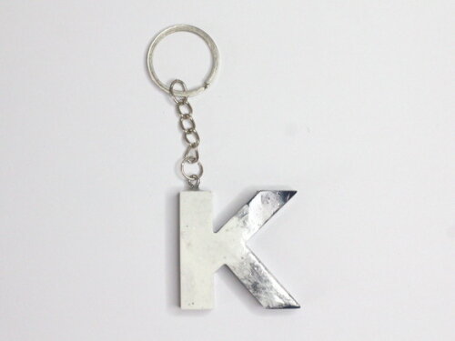 Kit 05 Chaveiros Letras Sortidas | Resina