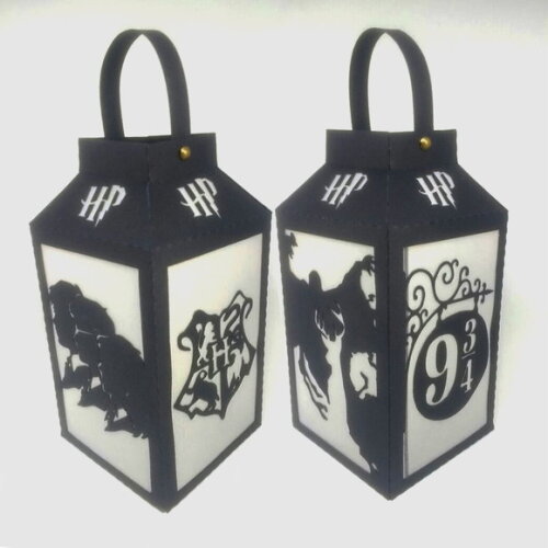 Lembrancinhas Harry Potter | Kit 05 Lanternas Decorativas