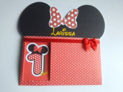 Minnie | Kit 15 Convites Personalizado de Aniversario