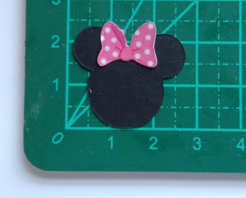 Minnie | Kit 40 Recortes Personalizados