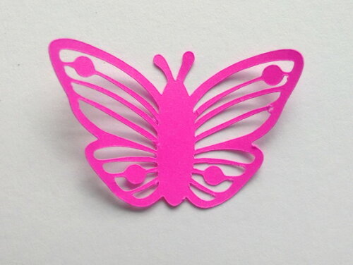 Recorte Personalizado | Borboleta Vazada de Papel Pct 50 un