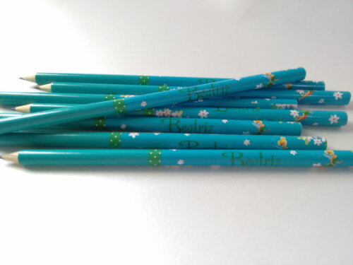 Sininho | Kit 25 Lapis Personalizado Tinker Bell