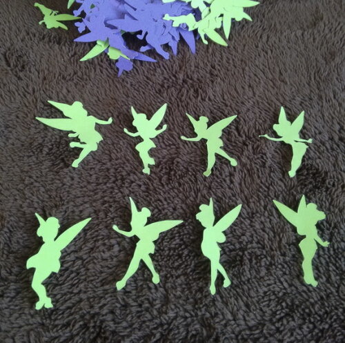 Sininho | Kit 50 Apliques/recortes Tinkerbell